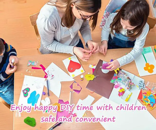 Alt view image 7 of 7 - Cloud Box Cutter Retractable, 6Pcs Mini Utility Knife Letter Opener Envelope Slitter, Small Package Opener Paper Cutters with Keychain Hole for Office Home School Stationery DIY Crafts Rainbow Color