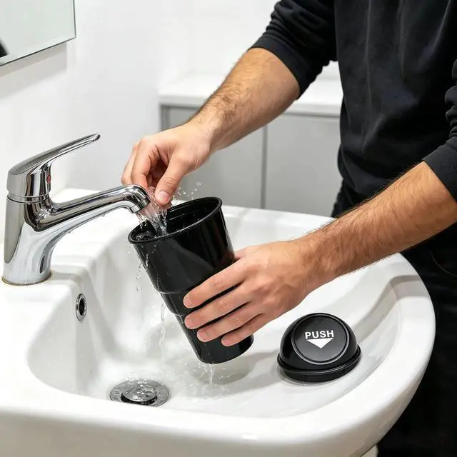 Alt view image 7 of 7 - Cup Holder Trash Can, Leakproof Car Trash Can with Lid, Trash Bin for Car Accessories, Mini Garbage Bin Organizer for Automotive Office Home Kitchen, Applicable to Women and Men