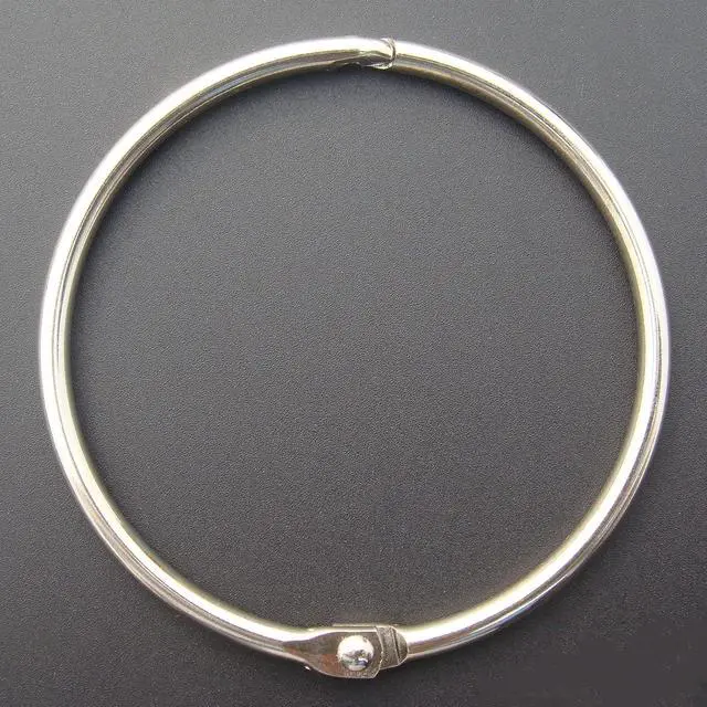 Alt view image 7 of 7 - KINGFOREST 2 Inch (20 Pack) Loose Leaf Binder Book Rings, Heavy Duty Nickel Plated Steel Rings, Rust-Resistant Metal Key Rings for Index Cards, DIY Crafts, Recipe Organizers, Notebooks & Documents
