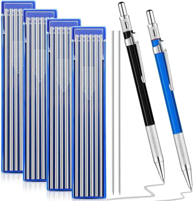 Main image of 2 Pcs Welders Pencil 48 Refill, Silver