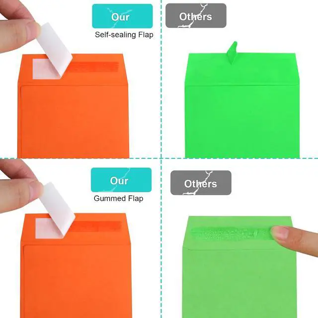 Alt view image 4 of 7 - Cash Envelopes -120 Envelopes Money Saving Challenge, 3.2x6.6inch Money Envelopes for Budgeting, Coins, Checks, Gift Cards & Tickets