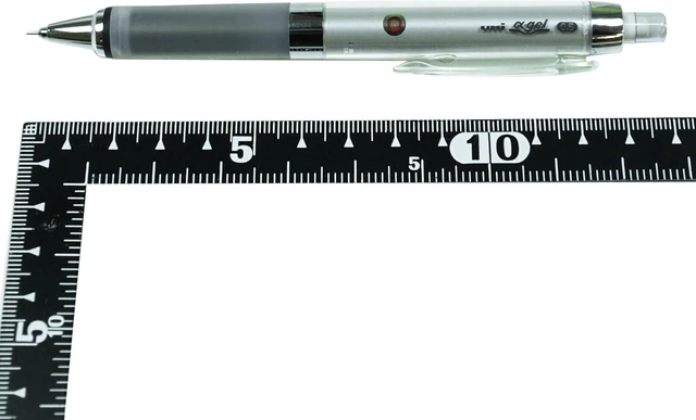 Alt view image 6 of 7 - Uni Alpha-Gel Kuru Toga Mechanical Pencil, 0.5 mm, Lavender Body (M5858GG1P.34)