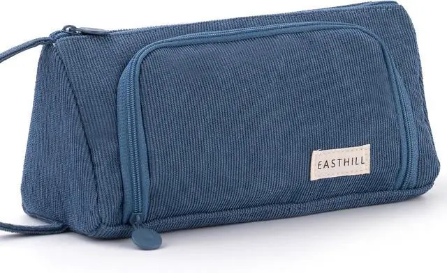 Main image of Big Capacity Pencil Case Pouch Pen Case Simple Stationery Bag School College Office Organizer for Teens Girls Adults Student