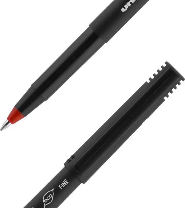 Alt view image 2 of 5 - uniball Onyx Rollerball Pen, Fine Point (0.7mm), Red, 12 Pack