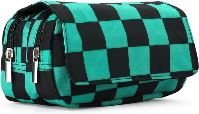 Main image of Pencil Case, Large Capacity Pencil Pouch Holder, Green