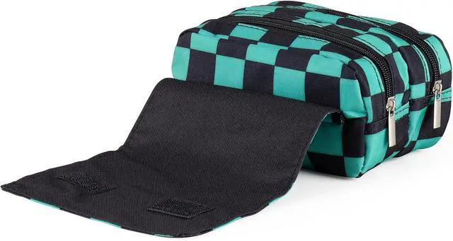 Alt view image 4 of 5 - Pencil Case, Large Capacity Pencil Pouch Holder, Green