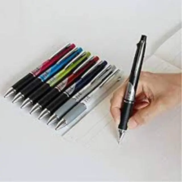 Alt view image 2 of 2 - uni JETSTREAM 4&1 Red, Green, Blue, and Black 0.7mm Ballpoint Multi Pen and 0.5mm Mechanical Pencil (Black)