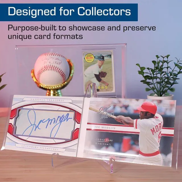 Alt view image 6 of 7 - Booklet Card Sleeves - 50 Pack | Crystal Clear Polypropylene Sleeves for Ultimate Preservation and Display | 7 3/8 x 2 5/8 Inches | Acid-Free Protection for Trading Card Booklets