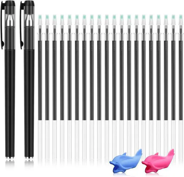 Main image of Grooved book magic pens for kids disappearing ink pens and reusable grooved handwriting practice or grooved writing books for kids 3-5, children magic copy books, invisible ink pen refills.