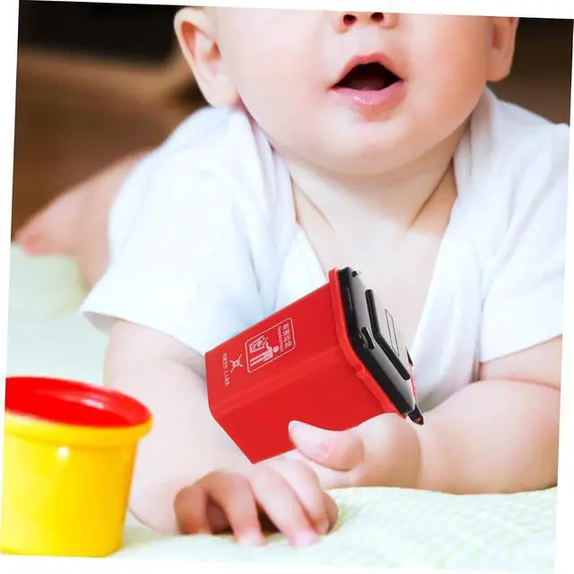 Alt view image 6 of 7 - 4pcs Mini Trash Can Simulation Trash Bin Kids Trash Can Toys Simulation Trash Cans Learning Toy Photo Prop Kids Toy Sorting Garbage Bin Teen Girl Kids Early Education