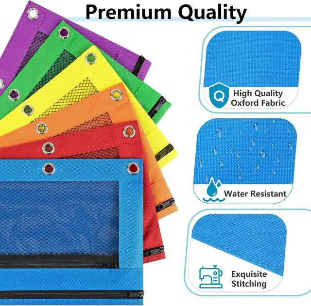 Alt view image 4 of 7 - Adorable Zipper Pencil Pouch,Cute Zipper Pouch for 3 ring Binder