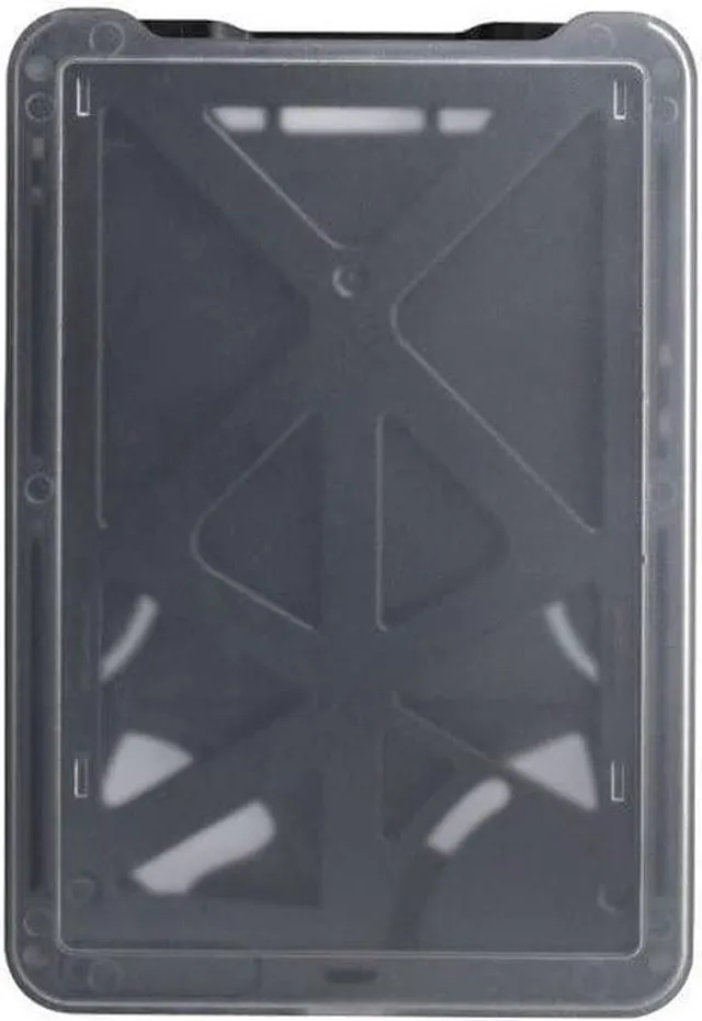 Main image of 1840-6661 B-Holder Rigid Plastic Vertical 3-Card Holder, Black