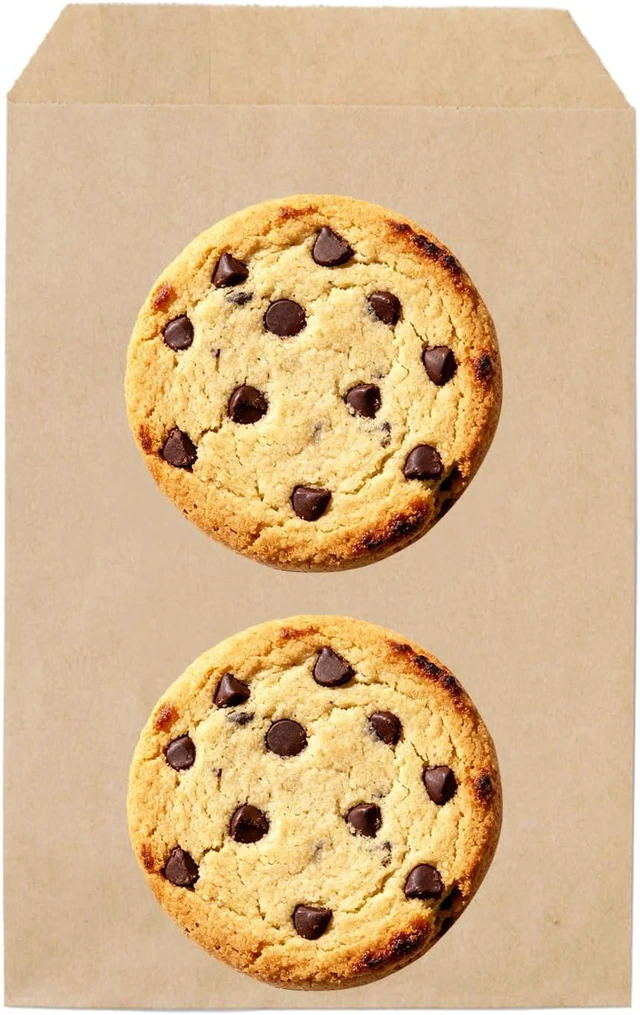 Alt view image 3 of 6 - 100 Pcs 4x6 Inches Brown Kraft Paper Bags Flat Envelopes Merchandise Treat Bag for Party
