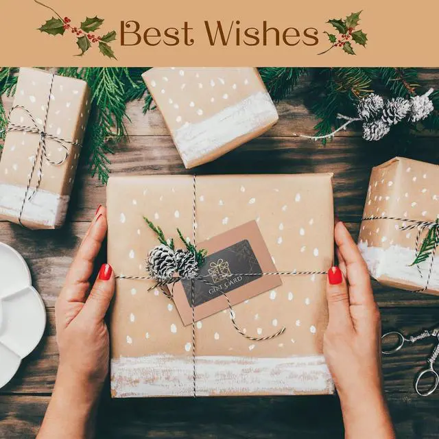 Alt view image 5 of 7 - 50 Pack Window Gift Card Envelopes, 4 x 2.8 Inch Mini Kraft Paper Envelopes, Elegant Gift Card Holders with Heart Shaped Clasp for Holidays Party Business Gift Cards Invitation (Brown)