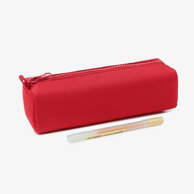 Alt view image 6 of 7 - Pencil Case Lightweight and Durable Ideal Pencil Pouch for School and Office Supplies (Red,Oxford)