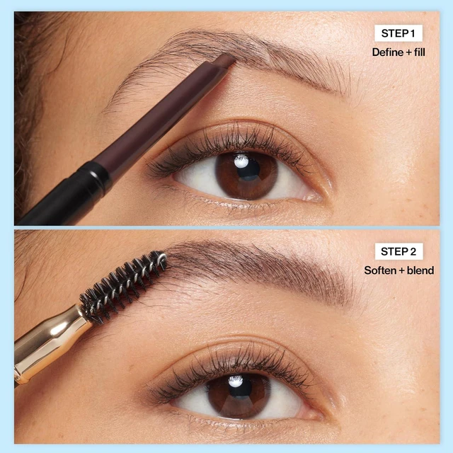 Alt view image 5 of 7 - Revlon ColorStay Brow Pencil, 205 Blonde, 0.021 oz | Waterproof eyebrow pencil with a built-in spoolie brush. No smudging, no fading, with up to 24 hours of wear.
