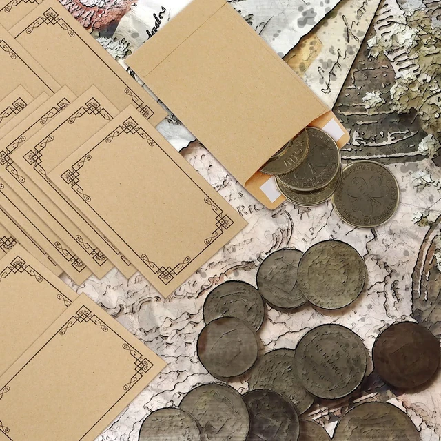 Alt view image 4 of 7 - 200 Packs Seed Coin Envelopes 2.3 x 3.5 Inches Small Parts Kraft Coin Saving Envelopes Self Adhesive Seed Storage Packets for Storage Keys Cards Stamp Small Items(Kraft Color)