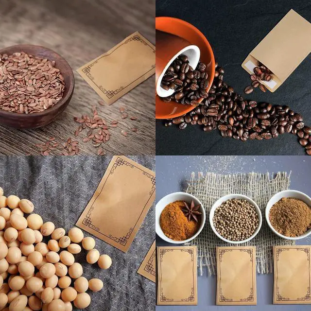 Alt view image 3 of 7 - 200 Packs Seed Coin Envelopes 2.3 x 3.5 Inches Small Parts Kraft Coin Saving Envelopes Self Adhesive Seed Storage Packets for Storage Keys Cards Stamp Small Items(Kraft Color)