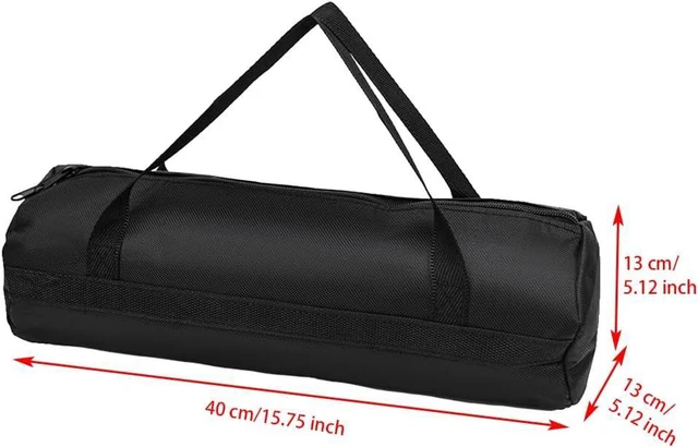 Alt view image 5 of 7 - Small Canvas Tool Pouch,Waterproof Zipper Bag Organizer,Utility | 2Pc 600D Waxed,Heavy Duty Multi Purpose,Screw Nut Nail Screwdriver,Portable Storage Bag,Tool Tote Case,Long Mini Blue Black
