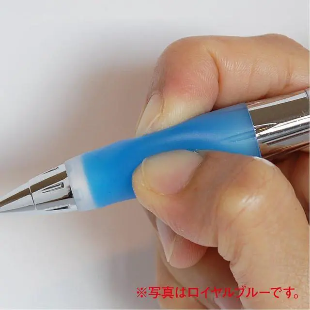 Alt view image 3 of 6 - Uni Alpha-Gel Shaker Mechanical Pencil - White/Soft Grip 0.5mm (M5617GG1P.1)