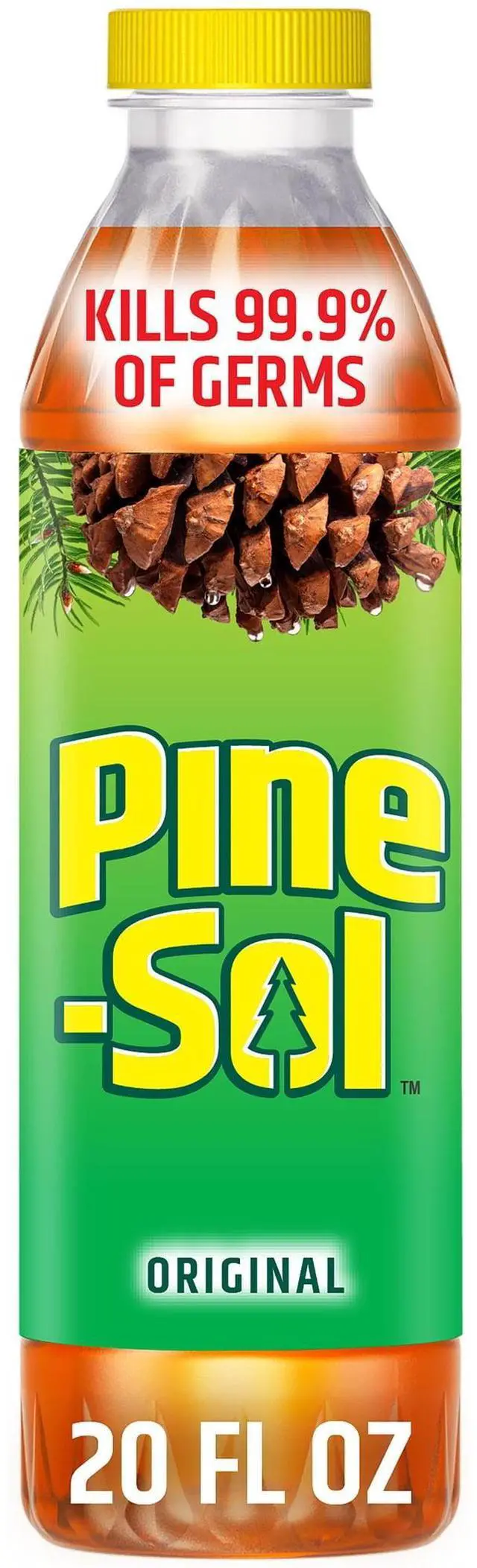 Alt view image 3 of 3 - 20 Fluid Ounces Multipurpose Pine Scent Cleaner, Disinfects & Deodorizes, Works on Tile, Wood, Porcelain & Glass