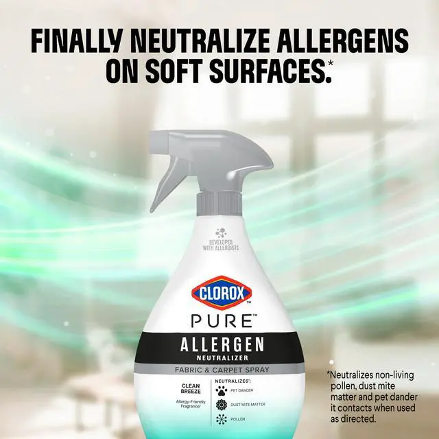 Alt view image 2 of 4 - 26 fl oz Allergen Neutralizing Spray for Soft Surfaces, Neutralize Pet Dander, Dust Mite Matter & Pollen