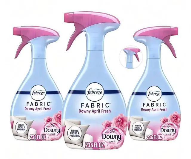 Main image of Fabric Odor-Fighting Refresher Spray Downy April Fresh Scent 23.6 fl oz, Eliminate Odors on Couches, Pillows & Soft Fabrics