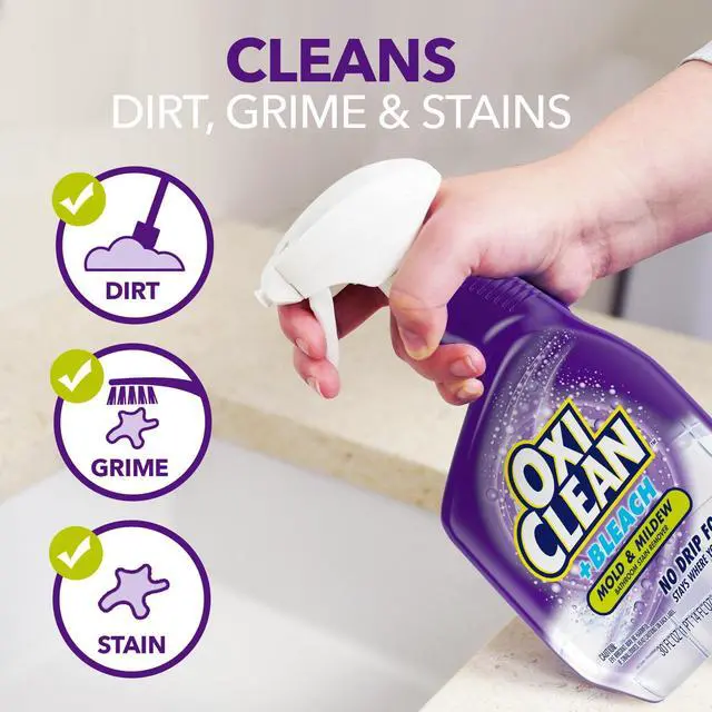Alt view image 4 of 5 - 30oz Foaming Bathroom Cleaner, Clinging Foam Removes Soap Scum, Mold & Mildew Stains, No Heavy Scrubbing