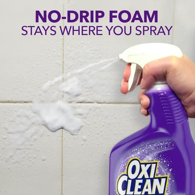 Alt view image 5 of 5 - 30oz Foaming Bathroom Cleaner, Clinging Foam Removes Soap Scum, Mold & Mildew Stains, No Heavy Scrubbing