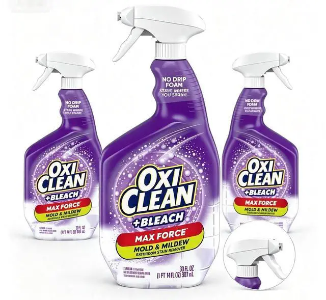 Main image of 30oz Foaming Bathroom Cleaner, Clinging Foam Removes Soap Scum, Mold & Mildew Stains, No Heavy Scrubbing