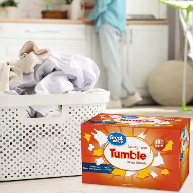 Alt view image 3 of 5 - 180 Count Dryer Sheets Fresh Scent, Eliminate Static Cling, Soften Towels, Garments and Bedding