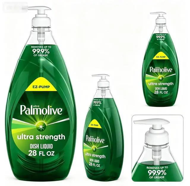 Main image of 28 fl oz EZ-Pump Dishwashing Liquid, Multi-Purpose Cleaner for Dishes, Laundry Stains & Outdoor Surfaces