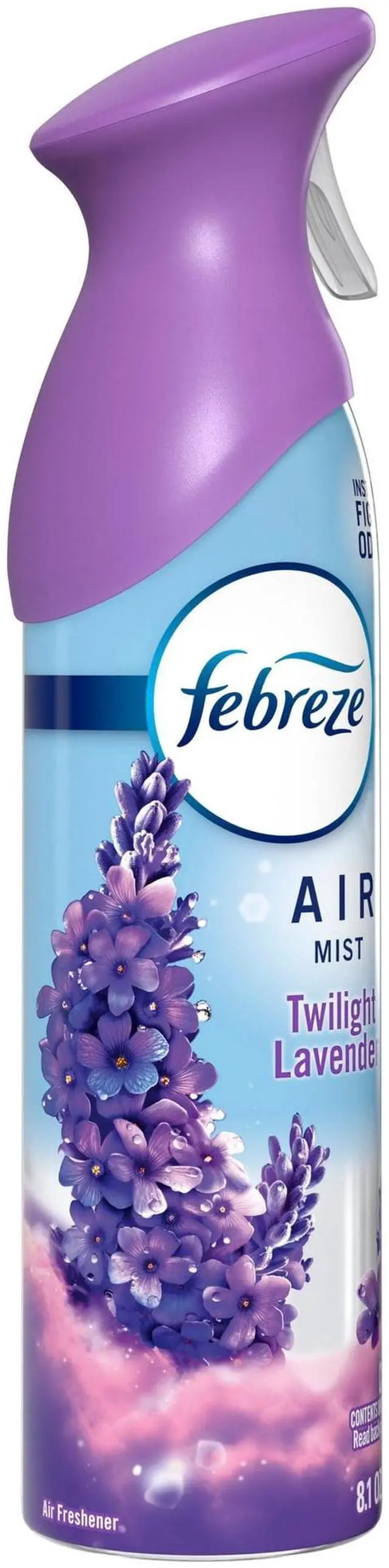 Alt view image 2 of 5 - Air Mist Air Freshener Spray Twilight Lavender Scent 8.1oz, Natural Propellant, Long-Lasting Room Fragrance