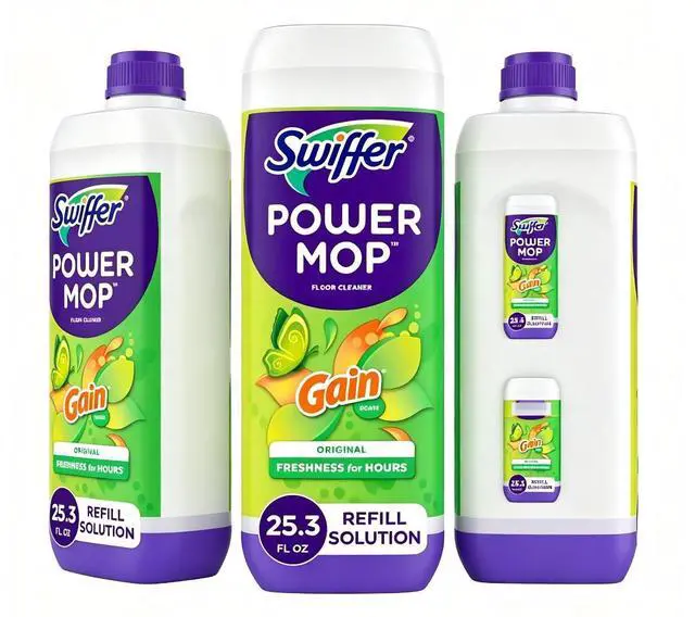 Main image of 25.3 fl oz All-Purpose Floor Cleaning Liquid Refill, Breaks Down Sticky Messes, No Rinsing Required