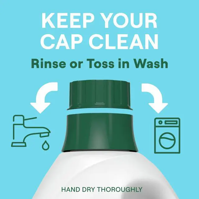 Alt view image 4 of 4 - Free & Clear Fragrance Free Liquid Laundry Detergent 90 fl oz, 60 Loads, 97% USDA Biobased, Hypoallergenic
