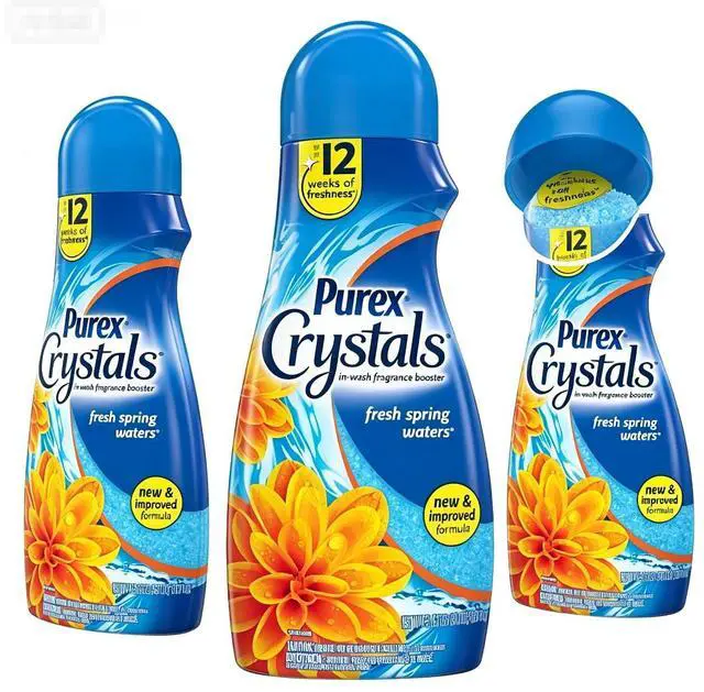 Main image of In-Wash Fragrance Scent Booster Crystals Fresh Spring Waters 39 Oz, Odor Fighting, HE & Standard Washers Compatible