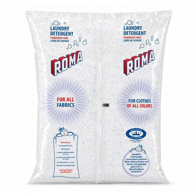 Alt view image 4 of 4 - Heavy Duty Powder Laundry Detergent 11.02 lbs, Removes Grease, Dirt & Stains, Phosphate-Free Biodegradable Formula