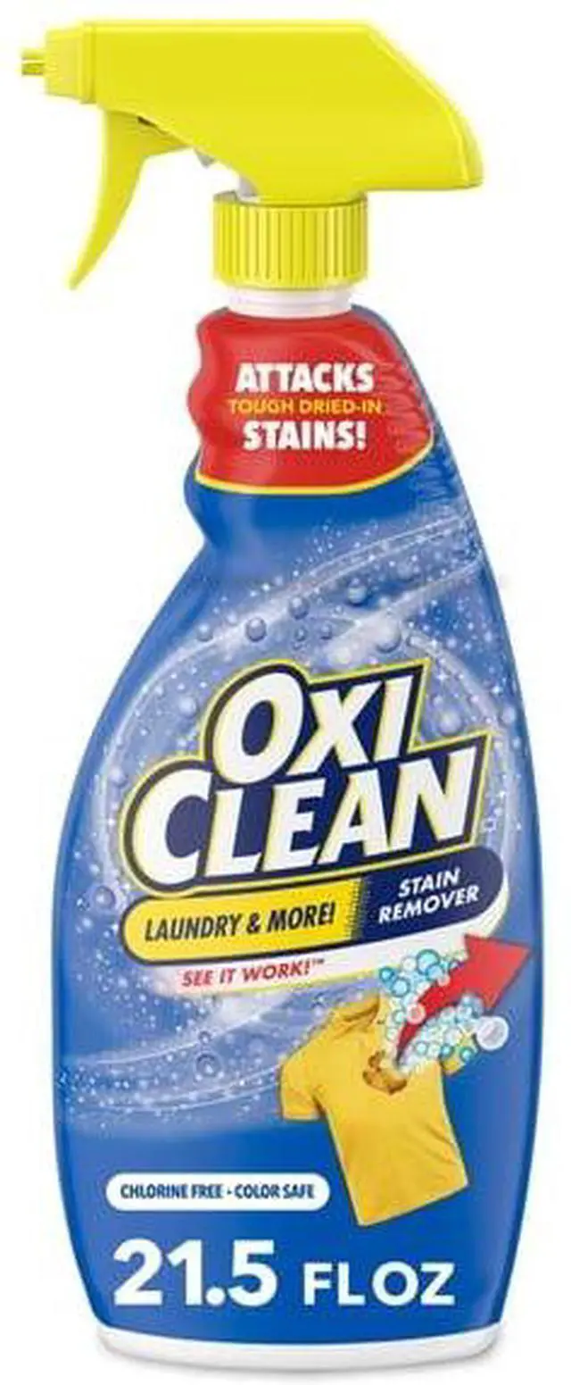 Main image of OxiClean Laundry Stain Remover Spray 21.5 fl oz, Oxygen-Powered Formula, Color Safe for Fabrics & Upholstery