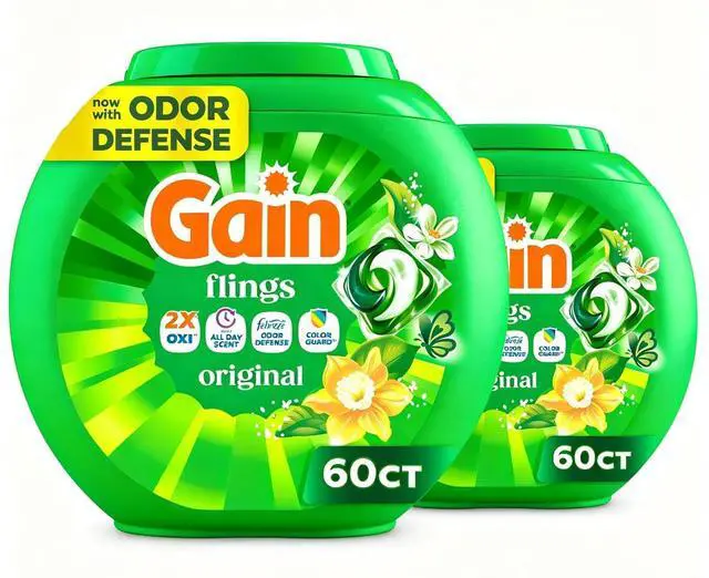 Main image of 60 Ct Laundry Soap Pods with Oxi Boost & Febreze Freshness, Citrus Floral Original Scent, Effective in Cold Water