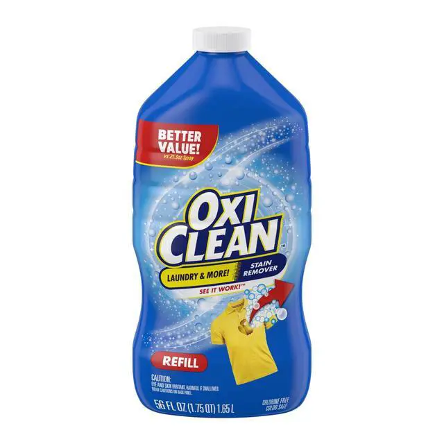 Alt view image 2 of 5 - 56 fl oz Stain Remover Spray Refill, FastActing, Removes Wine, Blood, Grass & Coffee Stains for Household Use