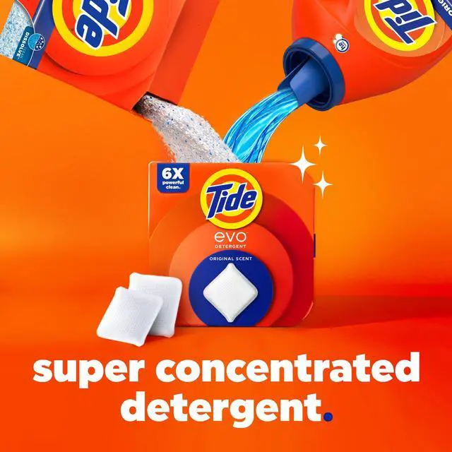 Alt view image 4 of 5 - 16 Ct Concentrated Laundry Detergent Tiles, Spring Blast Floral Fresh Scent, PlasticFree Lightweight Packaging
