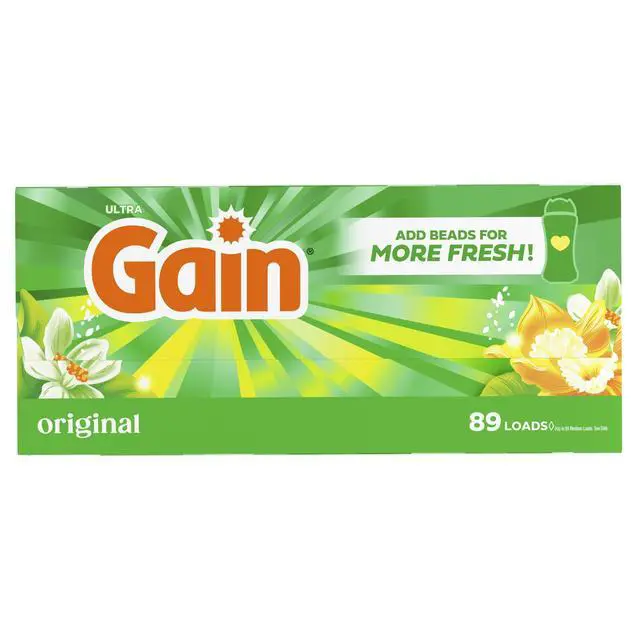Alt view image 5 of 5 - 82 oz Original Scent Powder Laundry Detergent, Fabric Brightening & LongLasting Freshness, 89 Laundry Loads