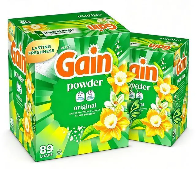 Main image of 82 oz Original Scent Powder Laundry Detergent, Fabric Brightening & LongLasting Freshness, 89 Laundry Loads