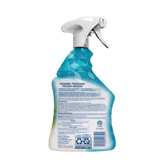 Alt view image 4 of 4 - 32 fl oz Coconut & Sea Minerals Scent Household Cleaning Spray, Deodorizing MultiPurpose Spray for Hard NonPorous Surfaces
