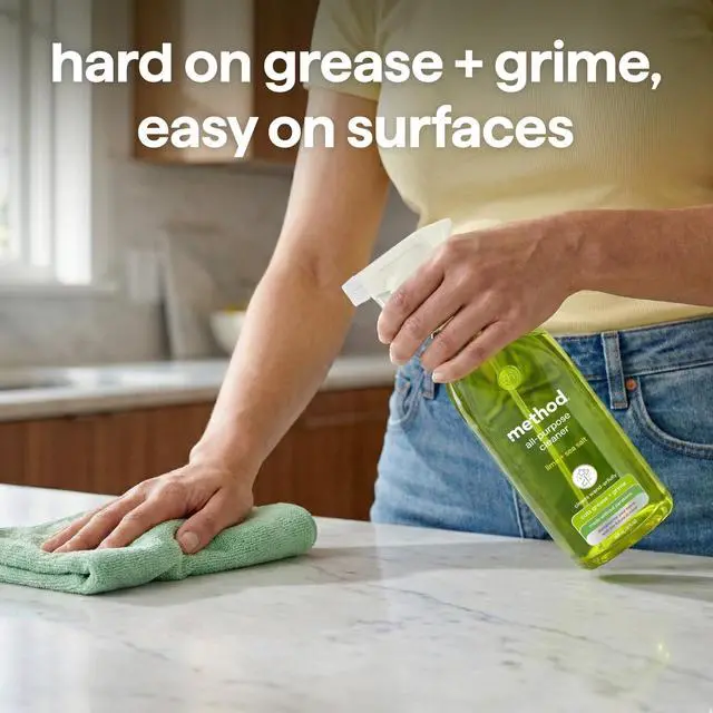 Alt view image 2 of 4 - 28 fl oz Lime & Sea Salt Scent Household Cleaning Spray, CrueltyFree Formula, Cuts Grease & Grime for Kitchen & Bathroom
