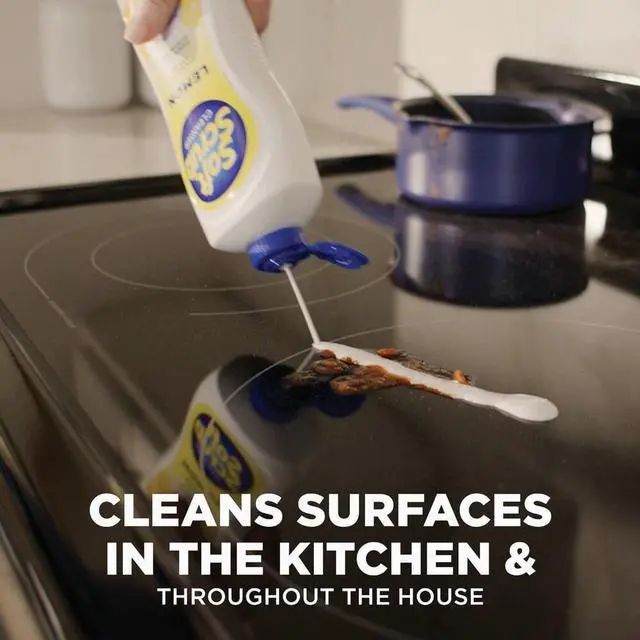 Alt view image 2 of 6 - 24 oz LemonFragrance MultiPurpose Cleanser, Tough on Stains Gentle on Surfaces, Works on Porcelain, Ceramic, Stainless Steel & GlassTop Stoves