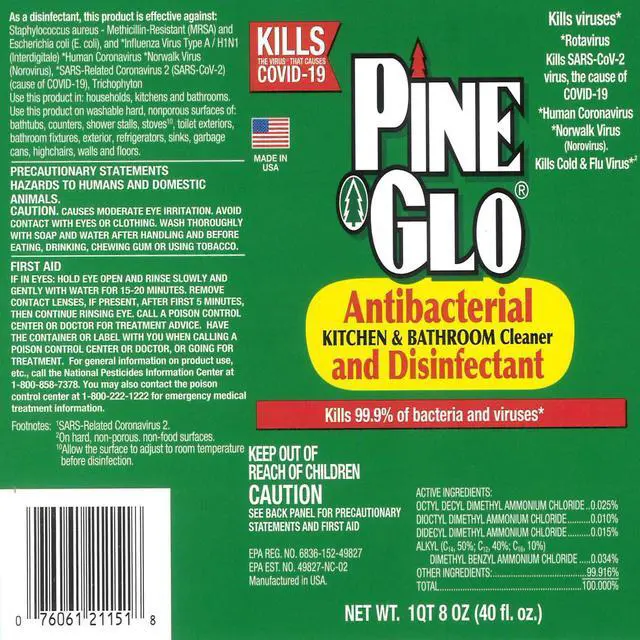 Alt view image 5 of 7 - 3Count 40oz Fresh PineScent AllPurpose Cleaner, OneStep Formula for Home, Office and Business NonPorous Surface Maintenance