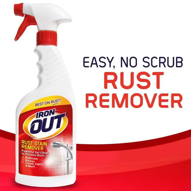 Alt view image 4 of 6 - 24 fl oz NoScrub RustStain Remover Gel, Dissolves HardWater Rust Deposits for Shower, Tub, Sink, Tile & Colorfast Carpet Surfaces