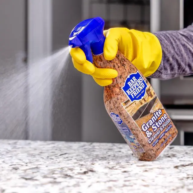 Alt view image 4 of 7 - 25.4 fl oz MultiPurpose Granite & Stone Care Spray, for Routine Wiping and Heavy Greasy Soil Treatment on Indoor Stone Countertop Surfaces