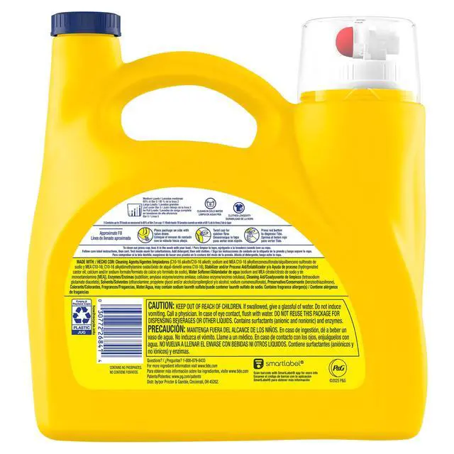 Alt view image 2 of 4 - Tide Simply Oxi Boost Laundry Detergent Liquid, Odor Defense with Febreze, Sunny Breeze, 94 fl oz, 70 Washes
